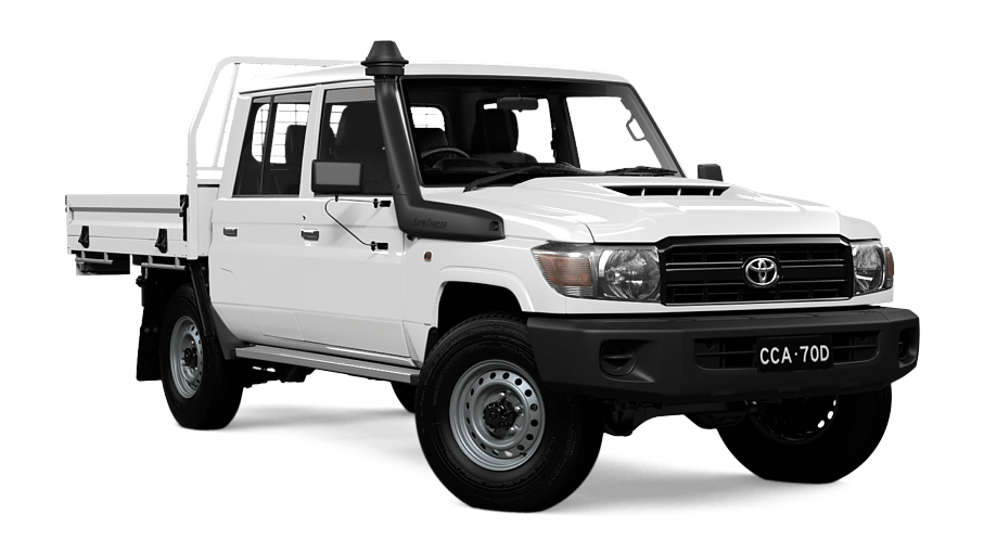 landcruiser 70 workmate single-cab cab-chassis